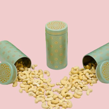 Mint Gold Dry Fruit Storage Jar