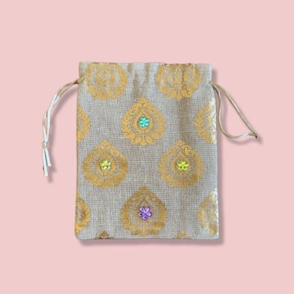 Ethnic Brocade Potli Bag